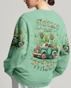 Jesus Take The Wheel Women's All Over Print Shirt - Yhlt0305244
