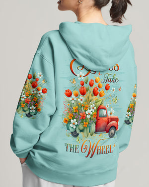 Jesus Take The Wheel Women's All Over Print Shirt - Yhlt0402251