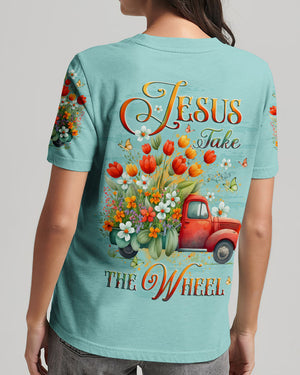 Jesus Take The Wheel Women's All Over Print Shirt - Yhlt0402251