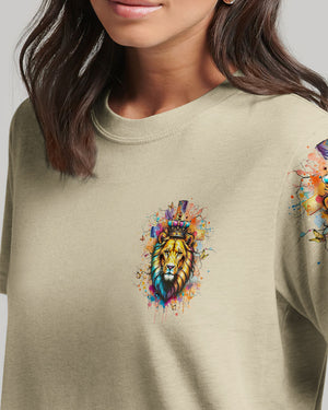 Jesus Dropped The Charges Lion Women's All Over Print Shirt - Yhlt0404253