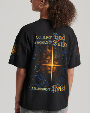 A Child Of God A Woman Of Faith Women's All Over Print Shirt - Yhlt0505251