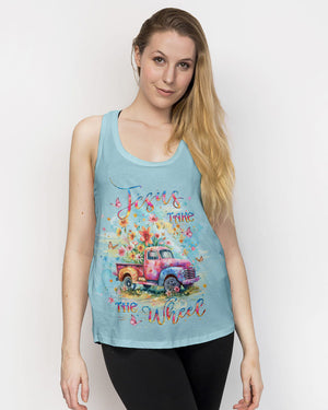Jesus Take The Wheel Women's All Over Print Shirt - Yhlt0603243