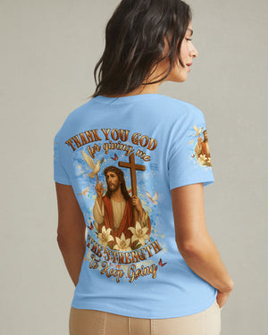 Thank You God Women's All Over Print Shirt - Yhlt0608254