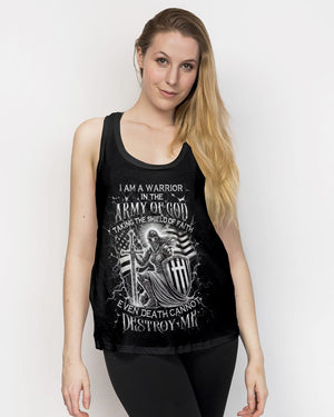I Am A Warrior In The Army Of God Women's All Over Print Shirt - Yhlt0912244