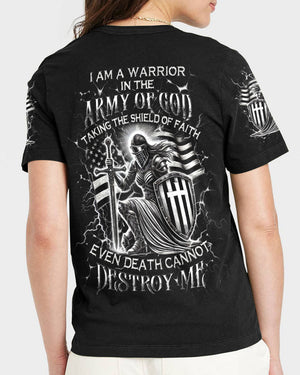 I Am A Warrior In The Army Of God Women's All Over Print Shirt - Yhlt0912244