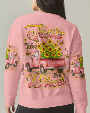 Jesus Take The Wheel Women's All Over Print Shirt - Yhlt1010252
