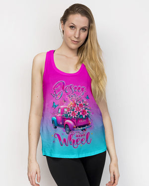 Jesus Take The Wheel Women's All Over Print Shirt - Yhlt1103254