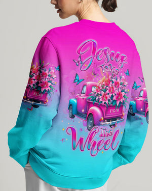 Jesus Take The Wheel Women's All Over Print Shirt - Yhlt1103254