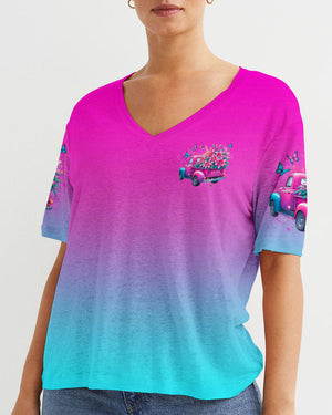 Jesus Take The Wheel Women's All Over Print Shirt - Yhlt1103254