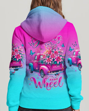 Jesus Take The Wheel Women's All Over Print Shirt - Yhlt1103254
