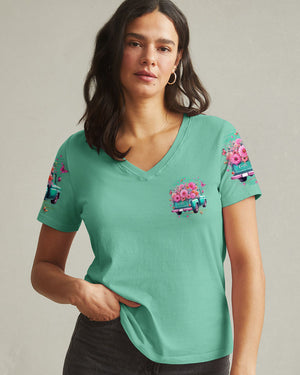 Jesus Take The Wheel Women's All Over Print Shirt - Yhlt1202252