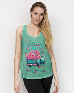 Jesus Take The Wheel Women's All Over Print Shirt - Yhlt1202252