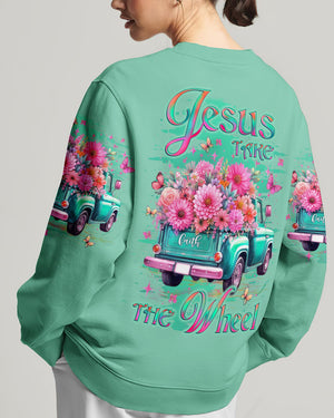 Jesus Take The Wheel Women's All Over Print Shirt - Yhlt1202252