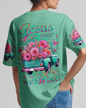 Jesus Take The Wheel Women's All Over Print Shirt - Yhlt1202252