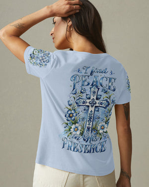 I Find Peace In His Presence Women's All Over Print Shirt - Yhlt1302251