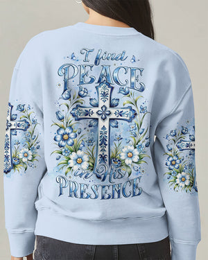 I Find Peace In His Presence Women's All Over Print Shirt - Yhlt1302251