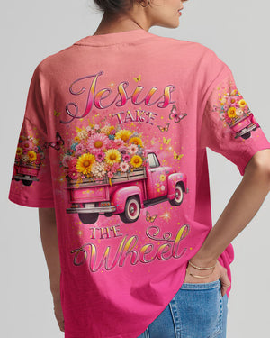 Jesus Take The Wheel Women's All Over Print Shirt - Yhlt1302254