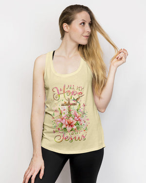 All My Hope Is In Jesus Lilies Women's All Over Print Shirt - Yhlt1303241