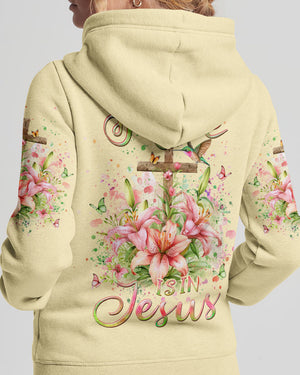 All My Hope Is In Jesus Lilies Women's All Over Print Shirt - Yhlt1303241