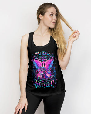 The Devil Saw Me With My Head Down Women's All Over Print Shirt - Yhdu1306244