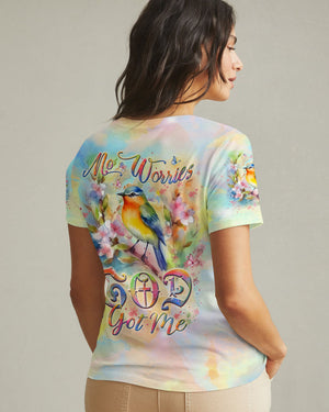 No Worries God Got Me Women's All Over Print Shirt - Yhlt1309241
