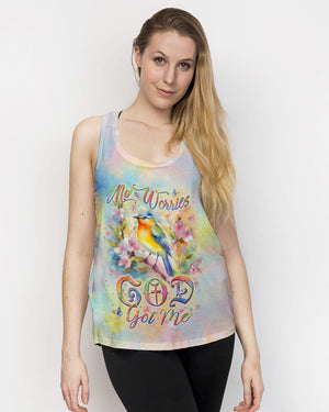No Worries God Got Me Women's All Over Print Shirt - Yhlt1309241
