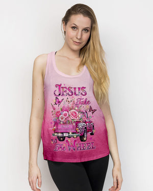 Jesus Take The Wheel Women's All Over Print Shirt - Yhlt1501254