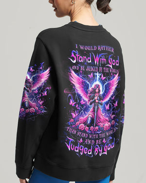 I Would Rather Stand With God Women's All Over Print Shirt - Yhlt1612242
