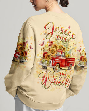 Jesus Take The Wheel Women's All Over Print Shirt - Yhlt1707241