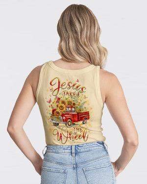 Jesus Take The Wheel Women's All Over Print Shirt - Yhlt1707241