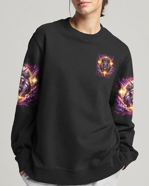 Jesus Dropped The Charges Lion Women's All Over Print Shirt - Yhlt1711252