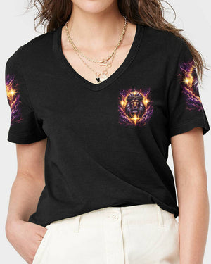Jesus Dropped The Charges Lion Women's All Over Print Shirt - Yhlt1711252