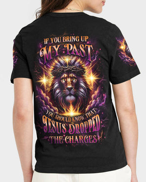 Jesus Dropped The Charges Lion Women's All Over Print Shirt - Yhlt1711252