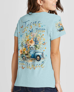 Jesus Take The Wheel Women's All Over Print Shirt - Yhlt1801242