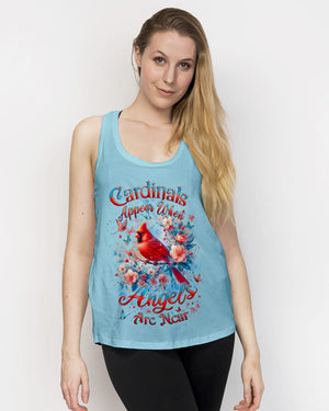 Cardinals Appear When Angels Are Near Women's All Over Print Shirt - Yhlt1803252