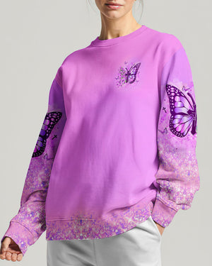 With God All Things Are Possible Butterfly Women's All Over Print Shirt - Yhlt1809241