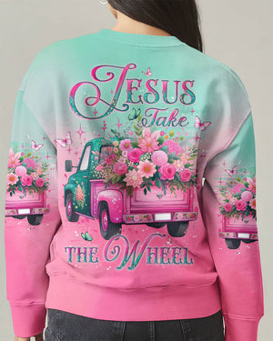 Jesus Take The Wheel Women's All Over Print Shirt - Yhlt1902252