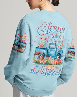 Jesus Take The Wheel Women's All Over Print Shirt - Yhlt1903243