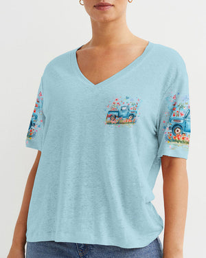 Jesus Take The Wheel Women's All Over Print Shirt - Yhlt1903243