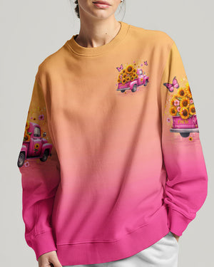 Jesus Take The Wheel Sunflowers Women's All Over Print Shirt - Yhlt2002253