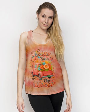Jesus Take The Wheel Women's All Over Print Shirt - Yhlt2104253