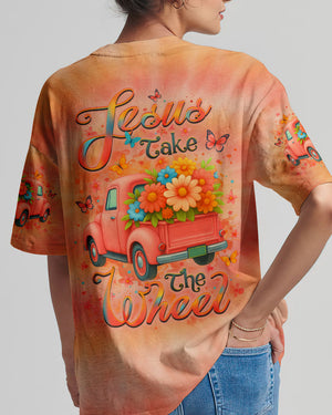 Jesus Take The Wheel Women's All Over Print Shirt - Yhlt2104253