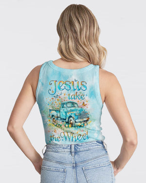 Jesus Take The Wheel Women's All Over Print Shirt - Yhlt2105242