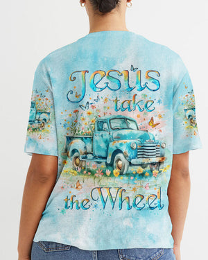 Jesus Take The Wheel Women's All Over Print Shirt - Yhlt2105242