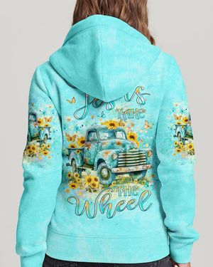 Jesus Take The Wheel Women's All Over Print Shirt - Yhlt2304243