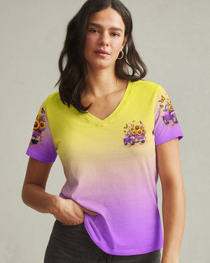Jesus Take The Wheel Women's All Over Print Shirt - Yhlt2402253