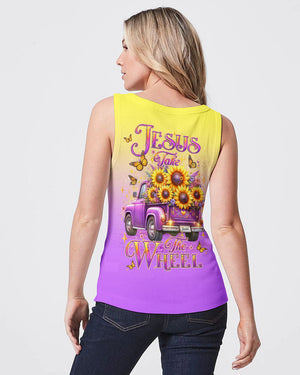 Jesus Take The Wheel Women's All Over Print Shirt - Yhlt2402253