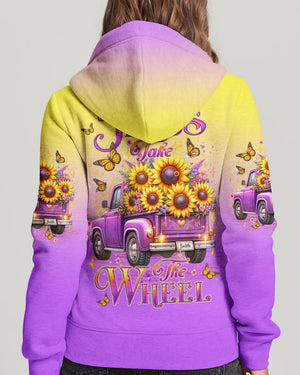 Jesus Take The Wheel Women's All Over Print Shirt - Yhlt2402253