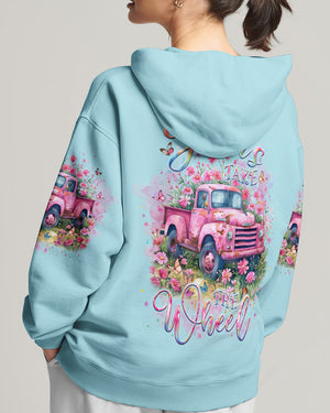Jesus Take The Wheel Women's All Over Print Shirt - Yhlt2407243