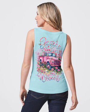 Jesus Take The Wheel Women's All Over Print Shirt - Yhlt2407243